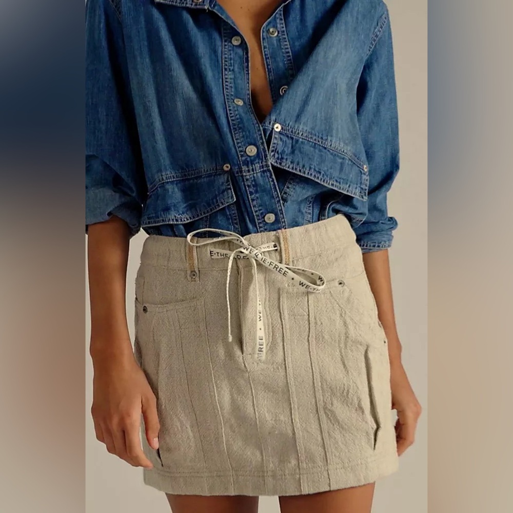 We The Free River Canyon Mini Skirt